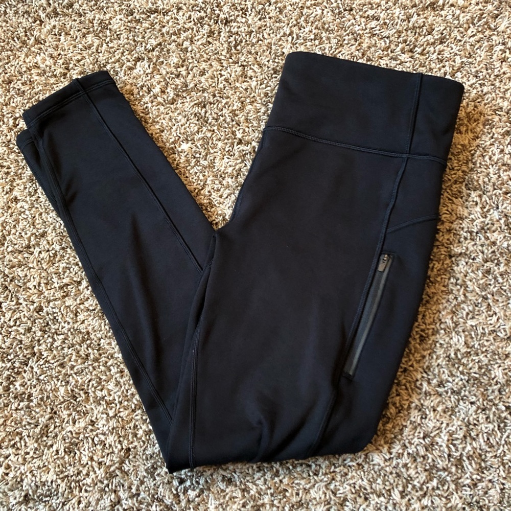 Athleta PrimaLoft Ridge Tight Fleece Lined *Flaw*